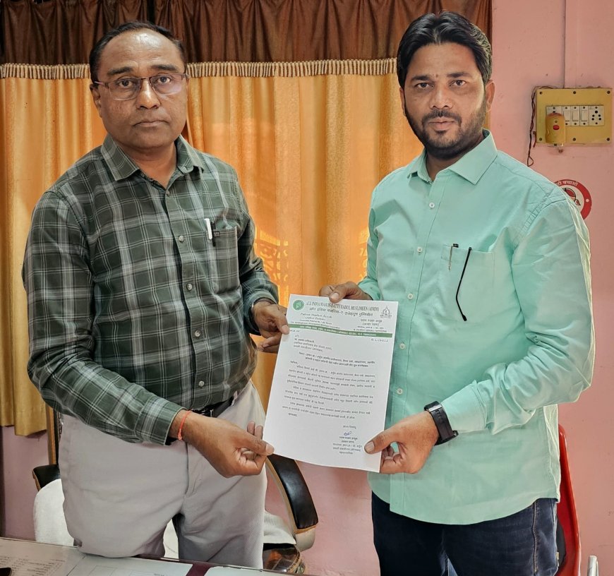 प्रभाग क्रमांक 1 मध्ये अंगणवाडी सुरू करण्याची नगरसेवकाची मागणी...