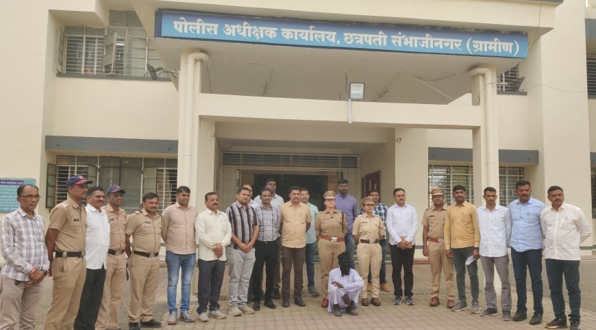 शेकटा शिवारात वृद्ध महीलेचा दगडाने ठेचून निर्घृणपणे खून, ग्रामीण पोलिसांनी केले आरोपीला अटक...