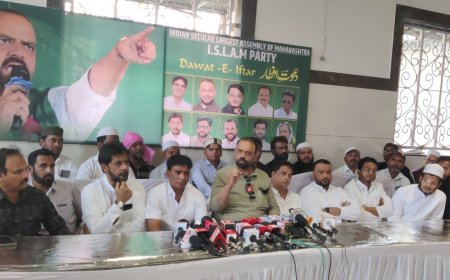 I.S.L.A.M.पक्षाची शहरात इंट्री, कोअर कमेटीची घोषणा, एमआयएमवर टिका, औरंगजेब कबरीवर भेट...