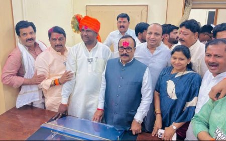 जिल्हा परिषदेवर भाजपाची एकहाती सत्ता, महायुतीत फुट, अध्यक्षपदी अविनाश गलांडे, उपाध्यक्षपदी जितेंद्र जैस्वाल यांची बिनविरोध निवड...