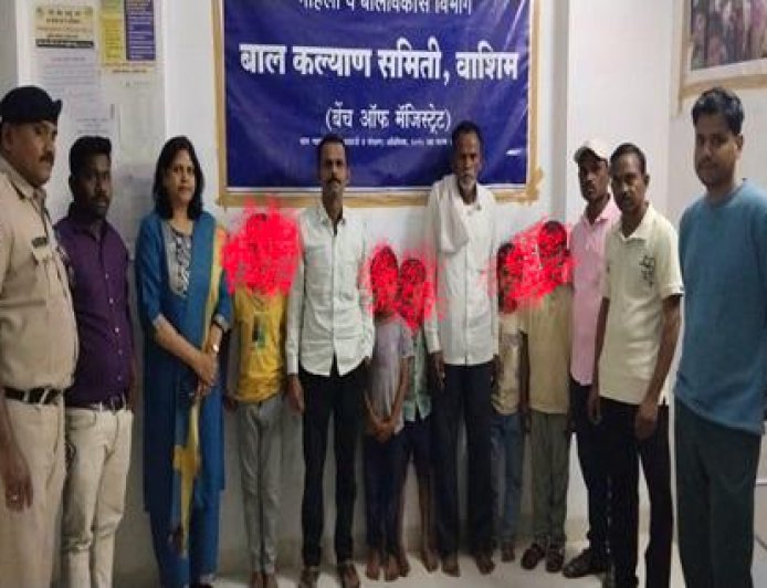 घरातून पळून गेलेल्या 5 मुलांची RPF कडून वाशीम रेल्वे स्थानकावर सुटका...