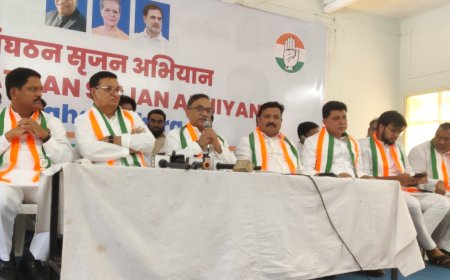 काँग्रेसला मिळणार नवीन जिल्हाध्यक्ष व शहराध्यक्ष, महाराष्ट्रात संघटन सृजन अभियान सुरू...