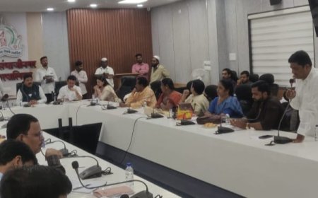 आठवडी बाजार बंद करण्यास सत्ताधारी व विरोधी पक्षाच्या नगरसेवकांचाही विरोध...