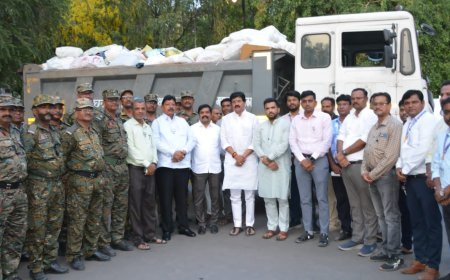 शहरात महापालिकेची प्लास्टिक विरोधात धडक कारवाई, 4 हजार किलो प्लास्टिक जप्त...