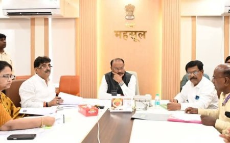 म्हाडाच्या वसाहतीच्या प्रश्नांवर महसूलमंत्र्यांनी घेतली आढावा बैठक, संजय केनेकर यांचा पुढाकार...!