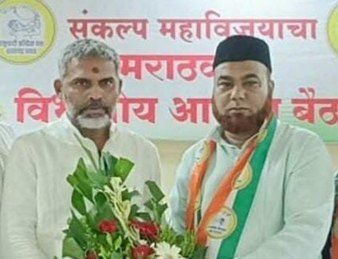 राष्ट्रवादीच्या जिल्हाध्यक्ष पदी फैसल मुजावर...!