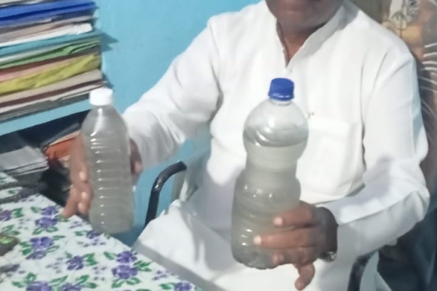 आंबेडकर नगर परिसरात नळाला दुर्गंधीयुक्त पाणी, नगरसेवकांनी लक्ष देण्याची गरज...!