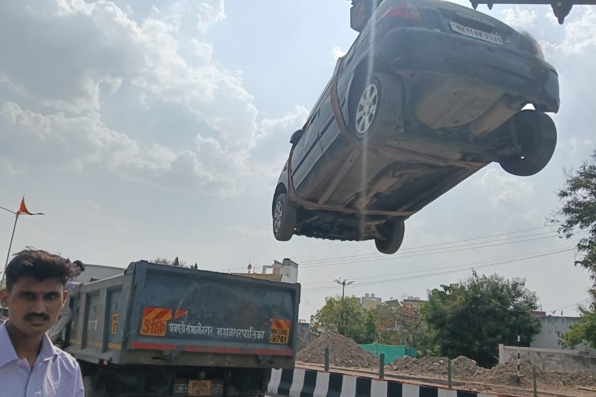 बेवारस वाहनांविरुध्द मनपाची कार्यवाही, 8 वाहने जप्त 7 वाहनांना दंड...