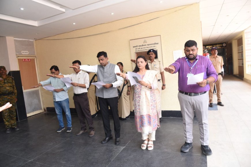 महापालिकेतर्फे सेवा हक्क दिवस साजरा...