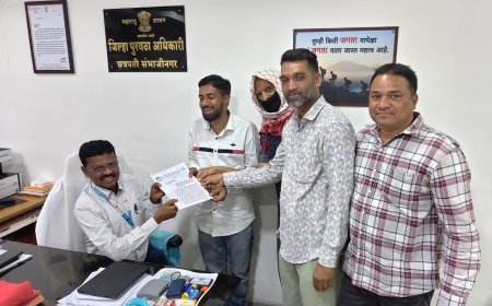 शहरातील हाॅकर्स व किरकोळ परवानाधारकांना राॅकेलचा पुरवठा करण्याची मागणी...!.