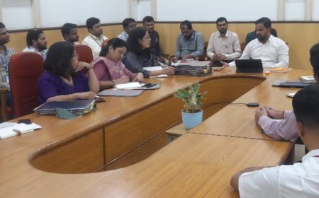 अनियमित बांधकाम हटविण्यात येणार - विभागीय आयुक्त जी.श्रीकांत...