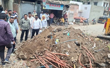 देवानगरी रोडवरील मुख्य जलवाहिनीवरील 144 नळ कनेक्शन तोडले...