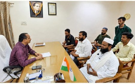 ईद-उल-अजहा निमित्ताने शहरात अतिरिक्त पाणी पुरवठा व विशेष स्वच्छतेची मागणी...