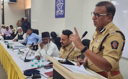 गोवंशाची कुर्बानी करणार नाही, शांतता कमेटीच्या बैठकीत मुस्लिम समाजाचा संकल्प...!