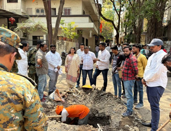 उस्मानपुरा परीसरातील 42 अनधिकृत नळ जोडण्या खंडित...!