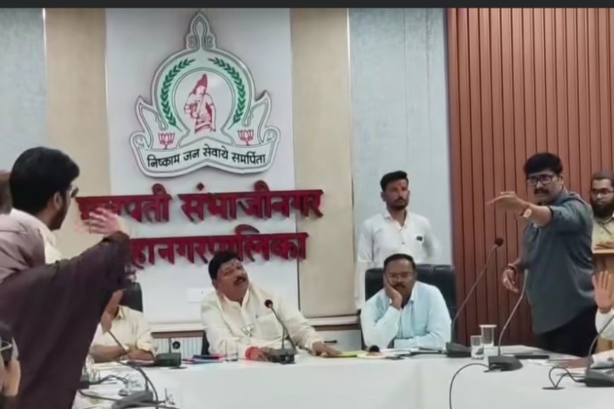कच-याच्या कंपनीला एमआयएमच्या नगरसेविकेने मोटाभाई म्हटल्याने खडाजंगी...!