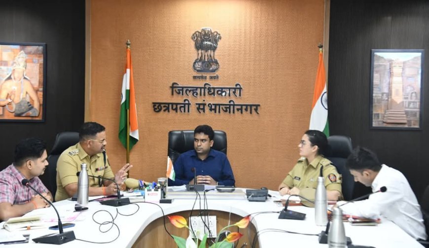 अंमली पदार्थ प्रतिबंधासाठी जनजागृती व प्रत्यक्ष कार्यवाई वर भर द्या - जिल्हाधिकारी विनय गौडा जी.सी.