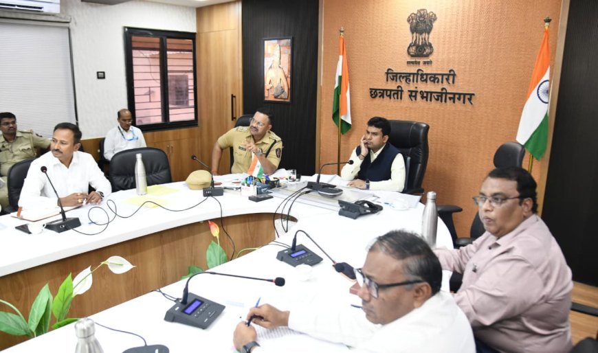 ब्लॅक स्पाॅट निर्मुलनाचा कृती आराखडा तयार करा - जिल्हाधिकारी विनय गौडा जी.सी.