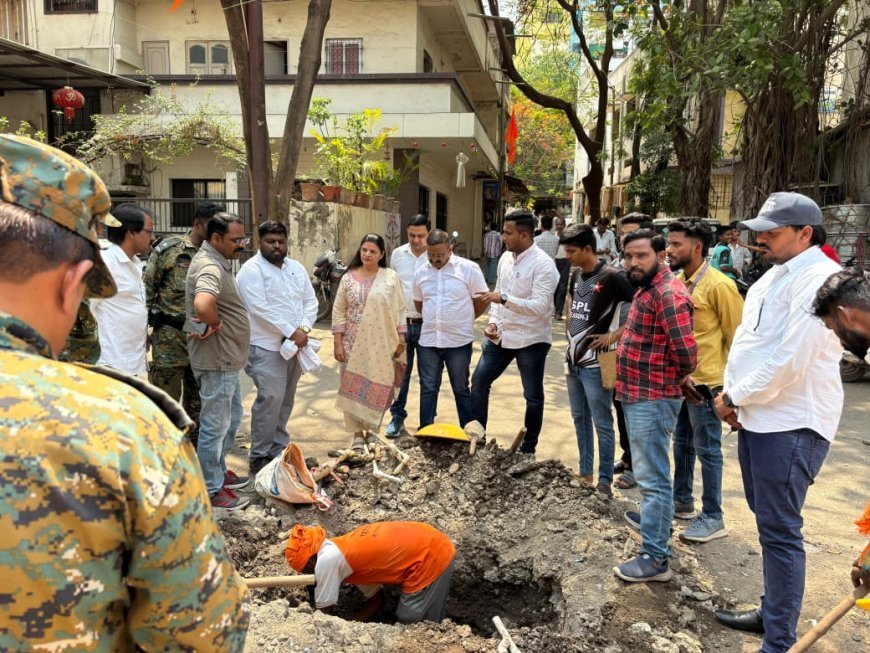 उस्मानपुरा परीसरातील 42 अनधिकृत नळ जोडण्या खंडित...!