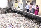 औषधीभवन लगतच्या नाल्याची पाहणी, समस्येवर कायमस्वरूपी उपाययोजना करण्याचे आयुक्तांचे आदेश...!
