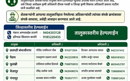 मोबाईल अॅपद्वारे खत वितरण, तक्रार निवारणासाठी तालूकानिहाय हेल्पलाईन नंबर...