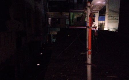रोशन गेट परिसरात काळोख, वीजपुरवठा पूर्ववत कधी होईल याची प्रतिक्षा...?