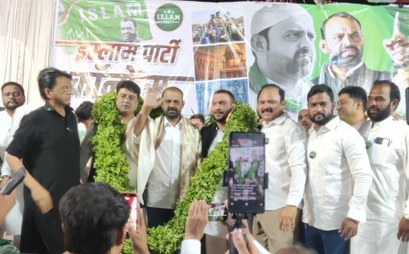 I.S.L.A.M. पार्टीच्या शहराध्यक्ष पदी रफत यारखान, युवा शहराध्यक्ष अबुल हसन हाश्मी...!