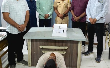 गावठी कट्टा(पिस्टल) बाळगणारा आरोपी जेरबंद, ग्रामीण पोलिसांची कारवाई...!