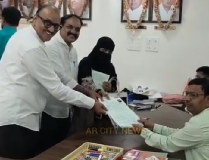 परवीन नबी पटेल जिल्हा बँक निवडणुकीच्या मैदानात...!