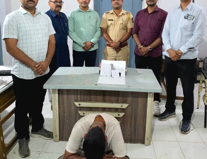 गावठी कट्टा(पिस्टल) बाळगणारा आरोपी जेरबंद, ग्रामीण पोलिसांची कारवाई...!