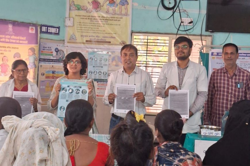 बालमृत्यू रोखण्यासाठी मनपाची शहरात अतिसार नियंत्रण मोहीम सुरू...