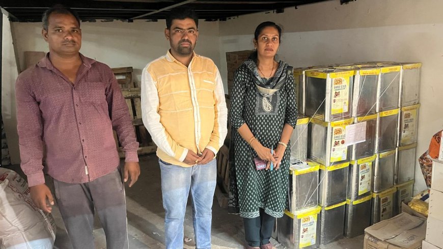 खाद्यतेलावर चुकीच्या लेबलिंगचा संशय, अरुल ट्रेड वर्ड वर एफडिएची मोठी कारवाई...!