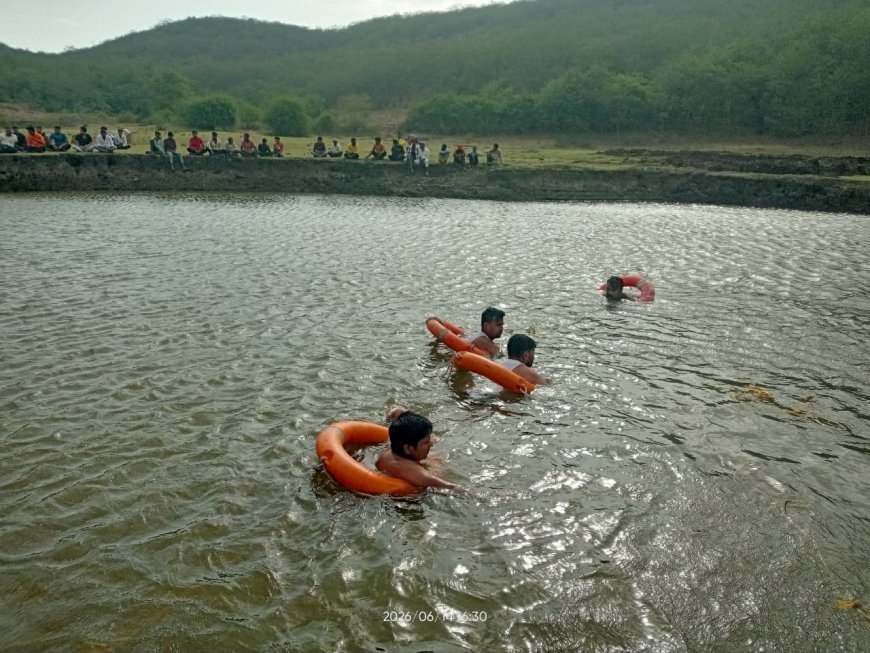 सुलीभंजन तलावात बुडून युवकाचा दुर्देवी मृत्यू...!