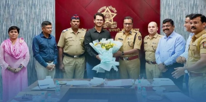 पोलिस कॉन्स्टेबल पुत्राची आयआयटीत झेप, पोलिस आयुक्त प्रविण पवार यांनी केला गौरव...!