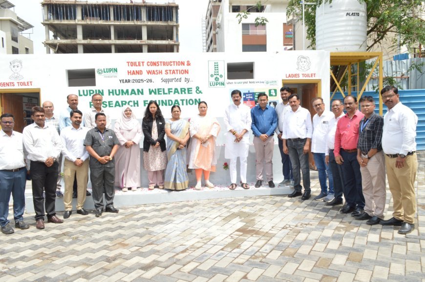 उस्मानपुरा मनपा प्राथमिक विद्यालयात हॅन्ड वाॅश स्टेशन व वाॅशरुमचे लोकार्पण...!