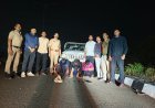 दरोड्याच्या तयारीत असलेल्या तिघांना अटक, स्काॅर्पीओसह साडेपाच लाखांचा मुद्देमाल जप्त