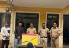 बेकायदेशीर तलवारीसह युवकाला केली अटक...