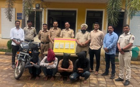 कंपनीतील चोरीचा पर्दाफाश, चार आरोपी जेरबंद, साडेचार लाख रुपयांचा मुद्देमाल जप्त...!