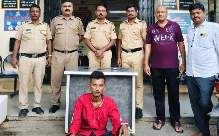 शिवाजीनगर परिसरात कोयता घेऊन दहशत माजवणारा सराईत आरोपी जेरबंद...!