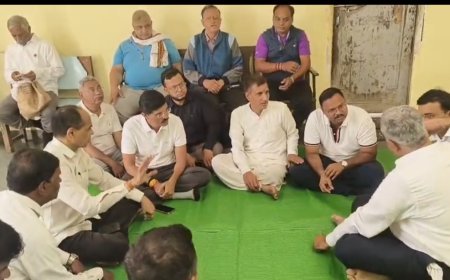 शहागंज, गांधी पुतळा हेरिटेज वाॅकला महापौर समीर राजूरकर यांची उपस्थिती...!
