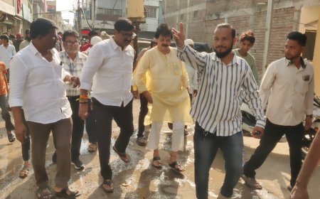जटवाडा रोडवर वाहतुकीला अडथळा निर्माण करणारे विजेचे खांब तात्काळ हटवा - आमदार प्रदीप जैस्वाल