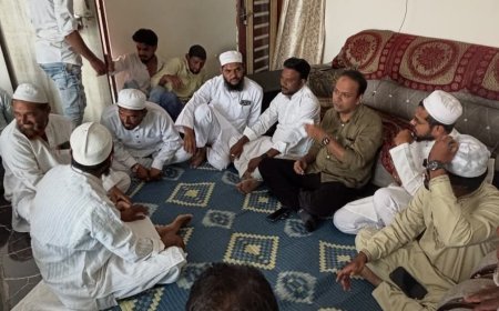 एमआयएमच्या जिल्हाध्यक्षांची एसआयआरची जनजागृती करुन कामाचा धडाका सुरू...