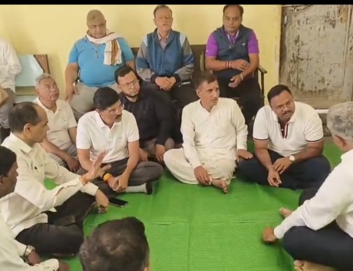 शहागंज, गांधी पुतळा हेरिटेज वाॅकला महापौर समीर राजूरकर यांची उपस्थिती...!