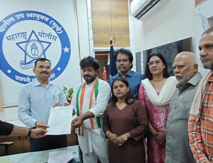 काँग्रेसचे शहराध्यक्ष एड सय्यद अक्रम व त्यांच्या कुटुंबीयांना जीवे मारण्याची धमकी, पोलिस आयुक्तांकडे तक्रार दाखल...!