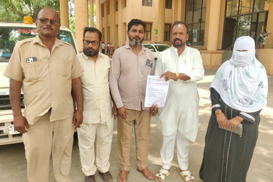 वाळूज पोलिस ठाण्यातील कर्मचाऱ्यांविरोधात कारवाईची शिवसेना महाराष्ट्र वाहतूक सेनेची मागणी...!