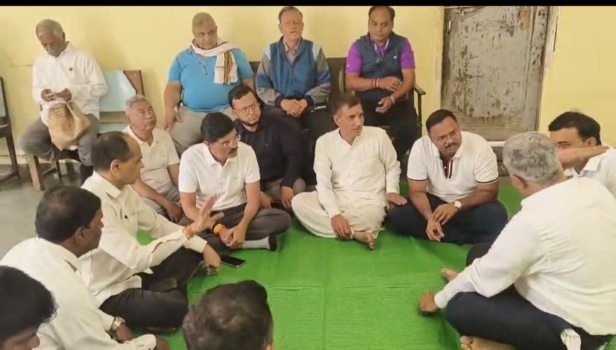शहागंज, गांधी पुतळा हेरिटेज वाॅकला महापौर समीर राजूरकर यांची उपस्थिती...!