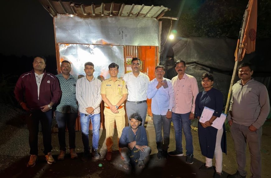 गांजाची विक्री करणारा आरोपी जेरबंद,  1.757 किलो गांजा जप्त...!