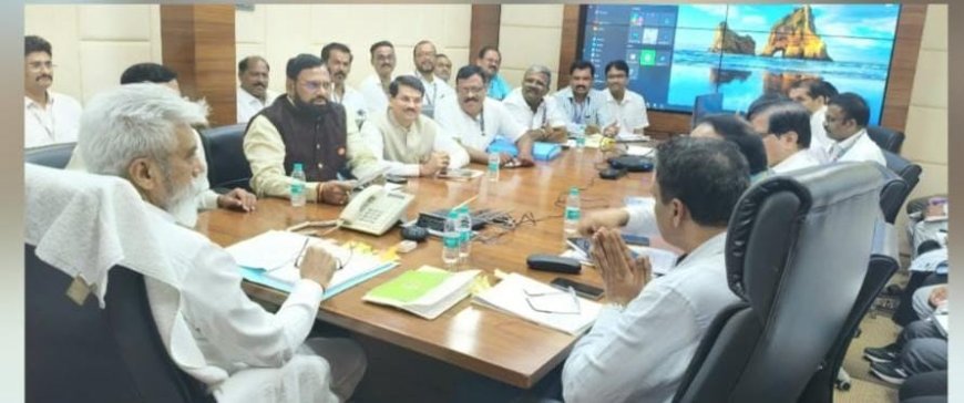 शिक्षणमंत्र्यांच्या अध्यक्षतेखाली शिक्षक संघटनांची महत्वपूर्ण बैठक संपन्न...!