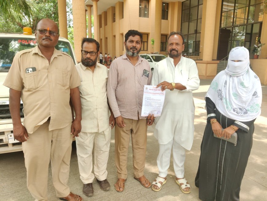 वाळूज पोलिस ठाण्यातील कर्मचाऱ्यांविरोधात कारवाईची शिवसेना महाराष्ट्र वाहतूक सेनेची मागणी...!