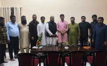 "क्राईम फ्री सिटी" अभियानाच्या शिष्टमंडळाने महापौर समीर राजूरकर यांची घेतली भेट...